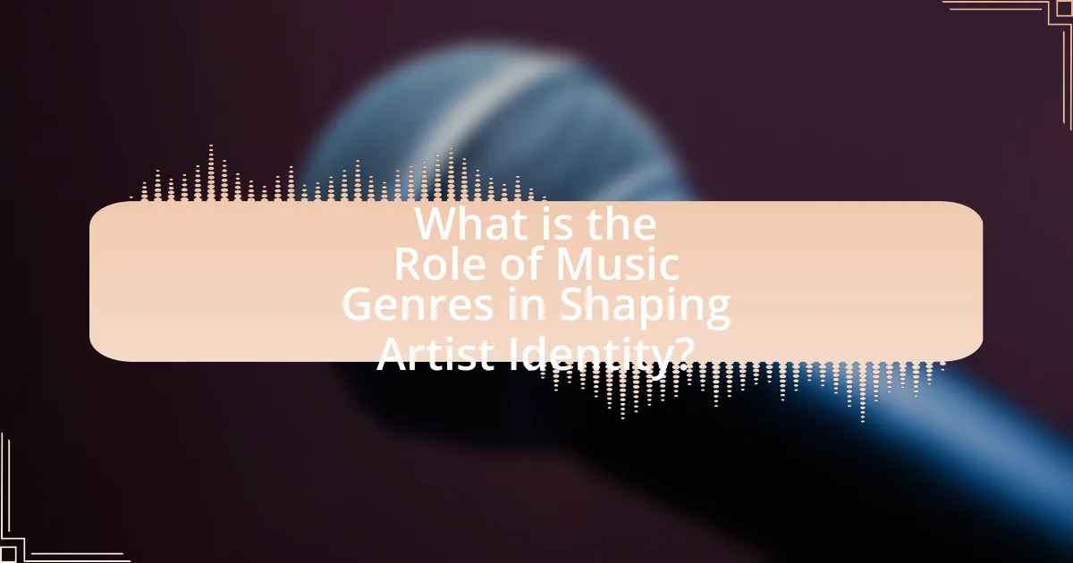 What is the Role of Music Genres in Shaping Artist Identity?